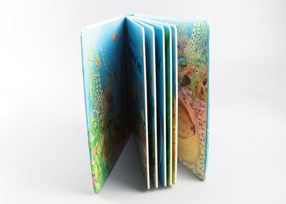 Βιβλία των χαριτωμένων μεταλλινών παιδιών Hardcover που τυπώνουν με το σημείο UV και το πετρέλαιο το λουστράρισμα
