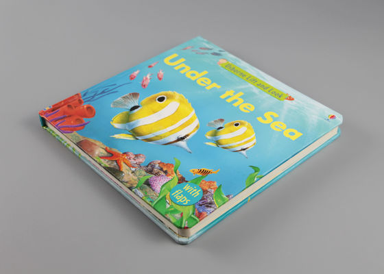 Πετρέλαιο που λουστράρει την τετραγωνική σπονδυλική στήλη βιβλίων πινάκων των παιδιών Hardcover με την ελασματοποίηση ερμηνείας