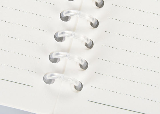 Υλικό και εξατομικευμένο λογότυπο εγγράφου όφσετ σημειωματάριων κάλυψης καρφιών πλαστικό σκληρό