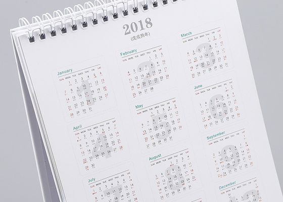 Καλλιτεχνικό υλικό ημερολογιακού Eco γραφείων γραφείων εγγράφου της Kraft φιλικό για το νέο δώρο έτους