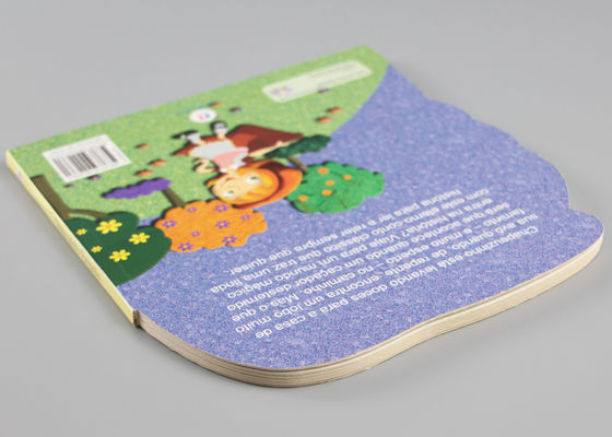 Βιβλία των φιλικών τεμαχισμένα παιδιών χαρτονιού Eco με την πλήρη επιφάνεια εκτύπωσης χρώματος