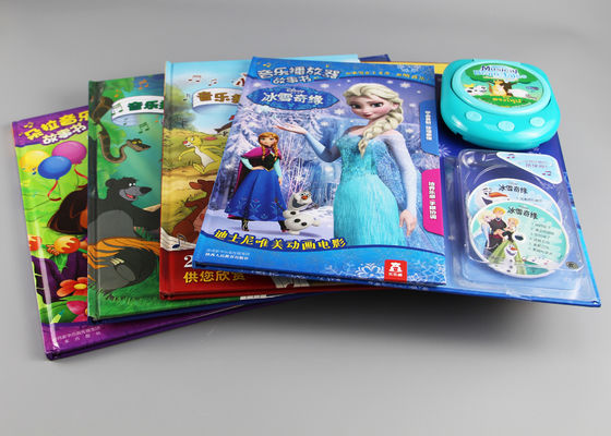 Βιβλία των στιλπνών πλήρων χρώματος εκτύπωσης παιδιών Hardcover που τυπώνουν για την εκμάθηση παιδιών