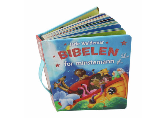 Βιβλία χαρτονιού παιδιών Grayboard, εκπαιδευτικά σκληρά βιβλία πινάκων με τη λαβή