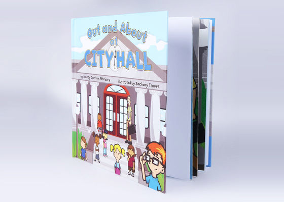 Βιβλία των στιλπνών τέλειων δεσμευτικά παιδιών βιβλίων με σκληρό εξώφυλλο για την εκπαίδευση παιδιών
