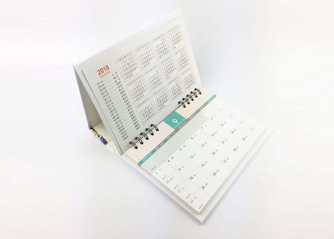Y / Ο δεσμευτικό υλικό εγγράφου τέχνης ημερολογιακών αρμόδιων για το σχεδιασμό γραφείων γραφείων τοπίων καθημερινό